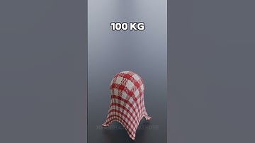 3D Cloth Simulation vs glass 🔥💎🗳️