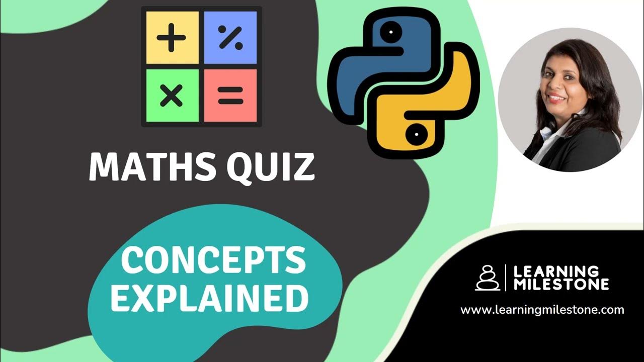 How To Make A Simple Python Math Quiz Game (Python Project) - YouTube