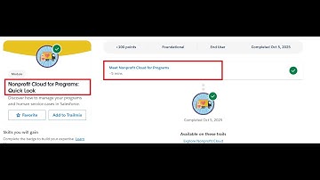 Nonprofit Cloud for Programs: Quick Look | Salesforce Trailhead