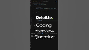 Is Prime ? 😎 Deloitte Interview Questions for full stack developer #shorts #deloitte #java
