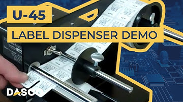 Dispensa-matic U45 Label Dispenser Overview