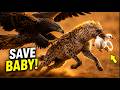Animal Documentary Eagle Fights Off Fox and Hyena in a DEADLY Rescue Mission?