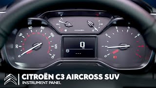 Citroën C3 Aircross SUV - Instrument Panel