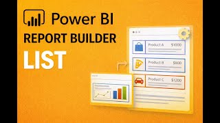 11) Microsoft Power BI Report Builder Full Course | List | From Zero to Production