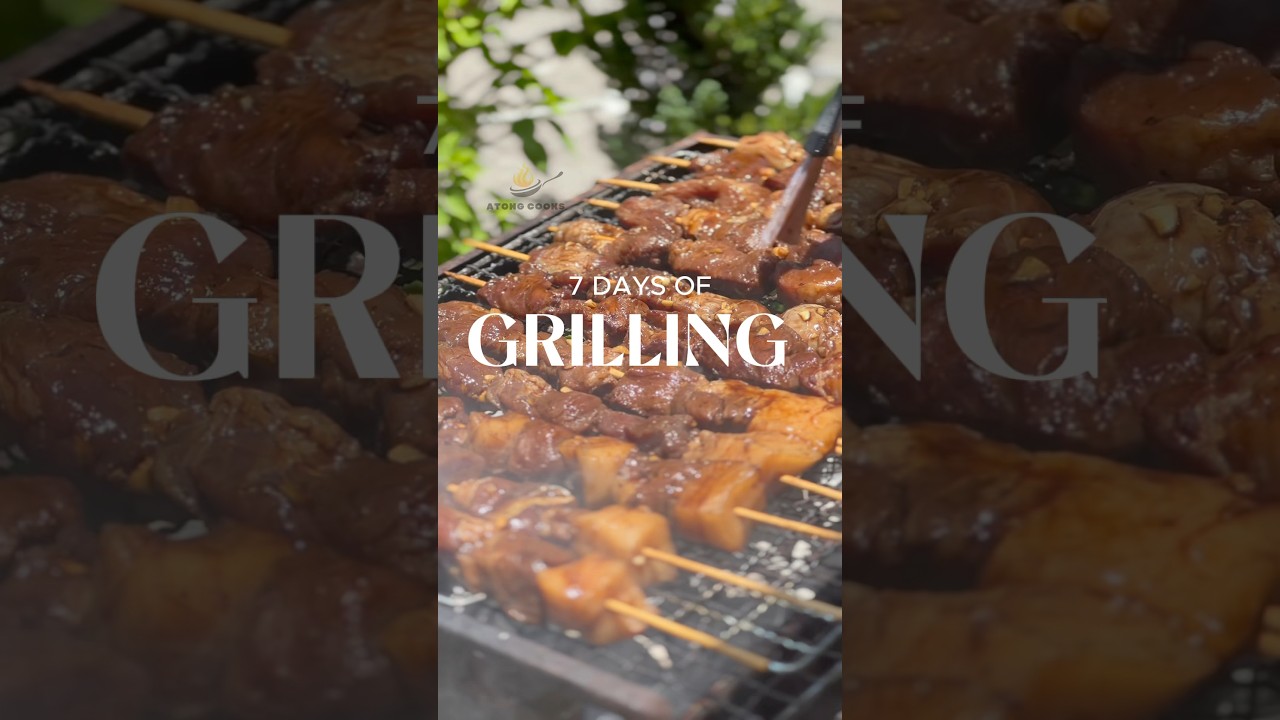 What I grilled for a week 