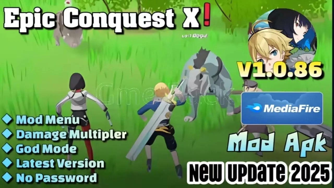 Epic Conquest X | v1.0.86 | Mod Apk | Damage Multipler | Mod Menu | Gameplay