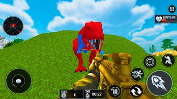 Dino Hunting Games 2023 - Dinosaur Hunter 3D - Android Gameplay #1