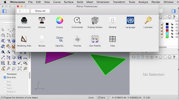 Rhino for Mac | Backface Settings