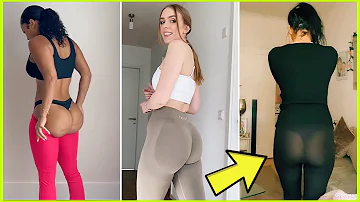 NEW See Through Leggings Try On! | TRY ON HAUL 2023 🍑 #2