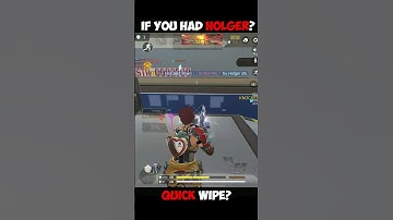 When Holger opens Wipe CODM #shorts