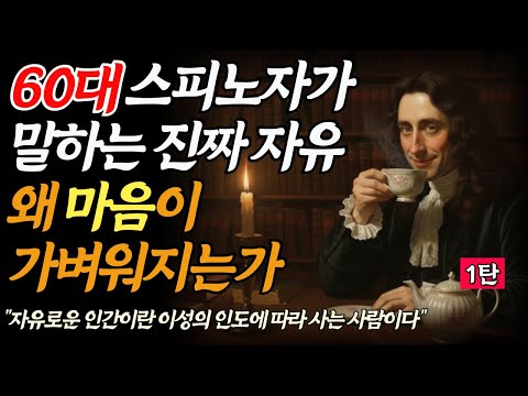 60세 이후, 마음이 가벼워지는 이유 | 스피노자가 말하는 진짜 자유