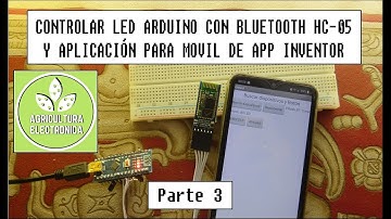 APLICACIONES ARDUINO 📱💻👨‍🎓 con APP INVENTOR para MOVIL o CELULAR. ACTIVAR LED. Fácil!!!! Parte 3