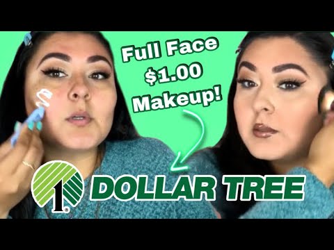 FULL FACE *NEW* DOLLAR TREE MAKEUP // LA COLORS, WET N WILD, u0026 MORE!