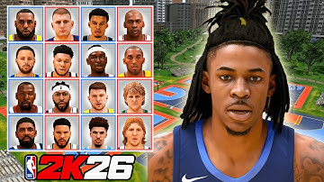 BESTE Ja Morant-gezichtscreatie in NBA 2K26!