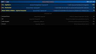 Onondaga County/Syracuse NY - LIVE Fire EMS Police Scanner