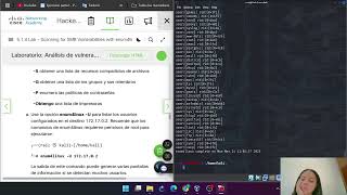 5 1 4 Lab   Scanning for SMB Vulnerabilities with enum4linux