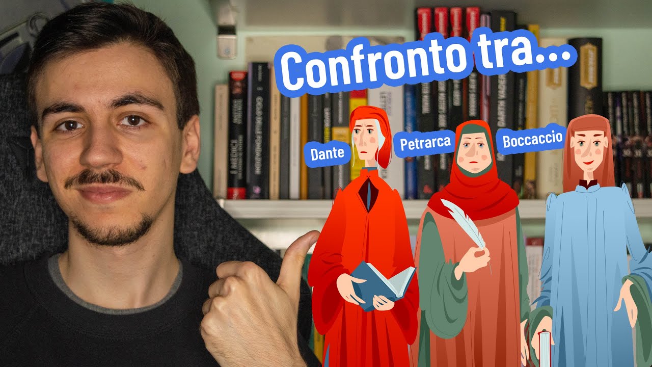 Confronto fra Dante, Petrarca e Boccaccio