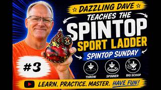 Spintop Sunday #3: Dave teaching spintops! (Merry-Go-Round, Arm Walker, Hacky Top, & Crazy 8)