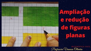 Aprenda sobre ampliação e redução de figuras planas - (BNCC EF06MA21)