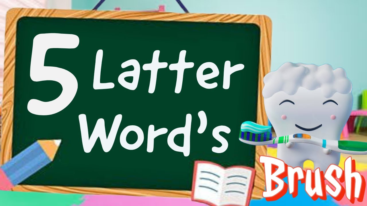 Learn three latter word's spelling words for kids words spelling