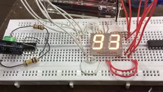 Arduino Example Counter 0 to 99