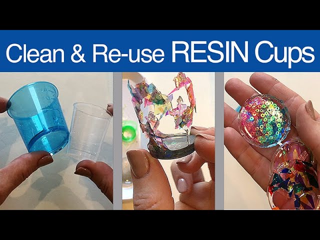 Resin - CLEANING and REUSING your Mixing Cups by little-windows