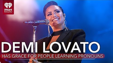 Demi Lovato Has Grace For People Learning Non-Binary Pronouns | Fast Facts