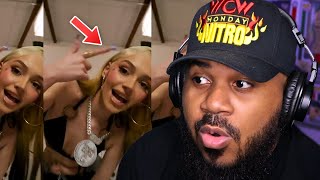 I DID NOT EXPECT THIS!! CieraTheRapper - Brunette (Visualizer) REACTION