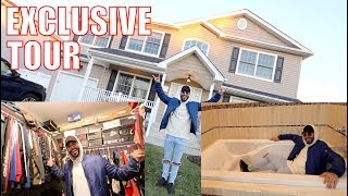 EXCLUSIVE TOUR OF THE NEW ADAM'S FAMILY HOUSE!!! *insane*