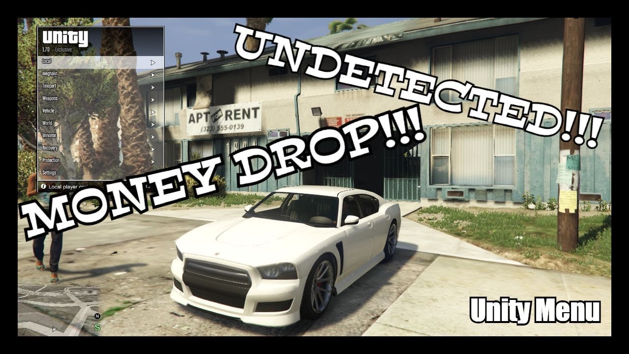 gta 5 mod menu money drop