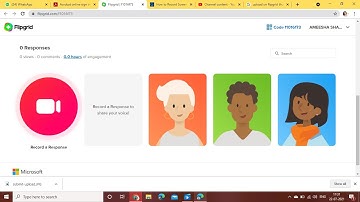 How to upload video on Flipgrid : For students