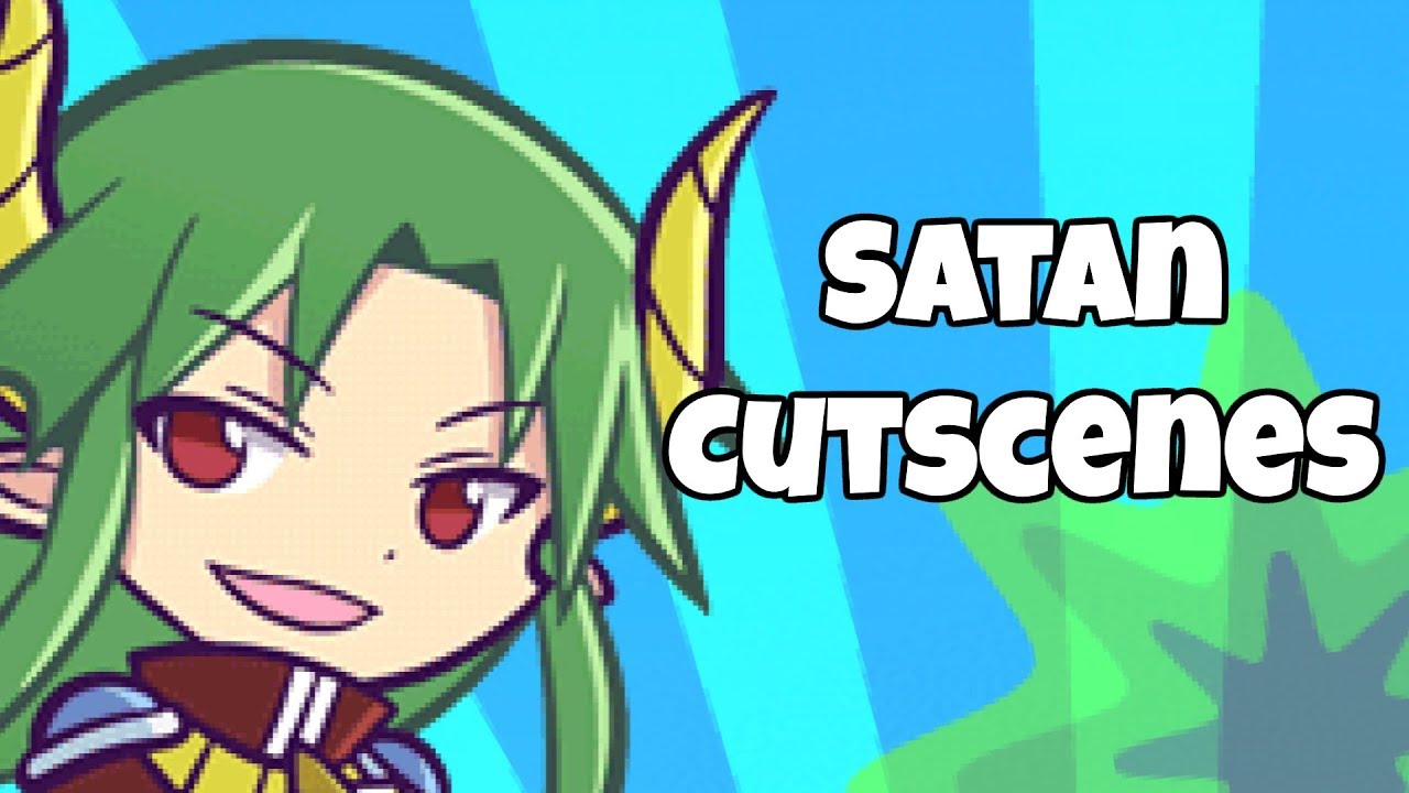 Puyo Puyo!! 20th Anniversary SUBBED Satan Cutscenes YouTube