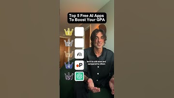 Top 5 Free AI Apps to Boost Your GPA! #proactorai #proactor #studyhacks #aitools #aiassistant