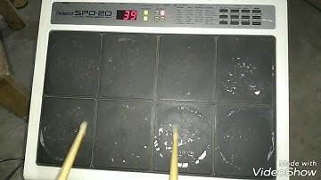 Tabla Beat on Roland SPD 20 || Devanand Priyadarshi