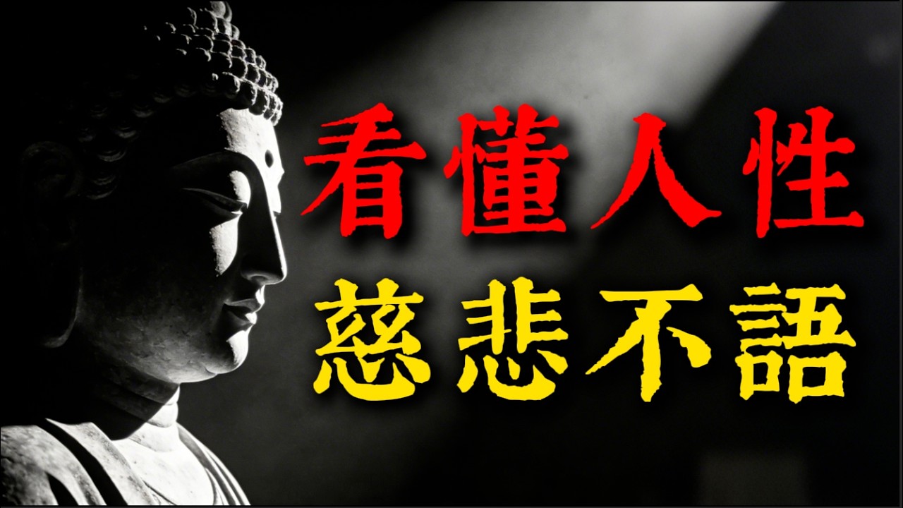 真正看懂人性的人，為何都閉口不言？《金剛經》道破天機!  #人性 #因果 #金剛經 #沉默是金 #人生智慧
