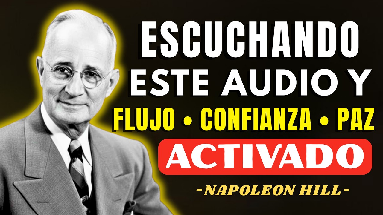 1 NOCHE Escuchando Este Mensaje y Verás lo Que Sucede con Tu Prosperidad | Napoleon Hill