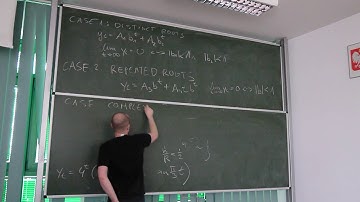 22. AQE: Convergence of the time path in case of second order difference equations