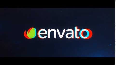 Glitch Logo After Effects Template