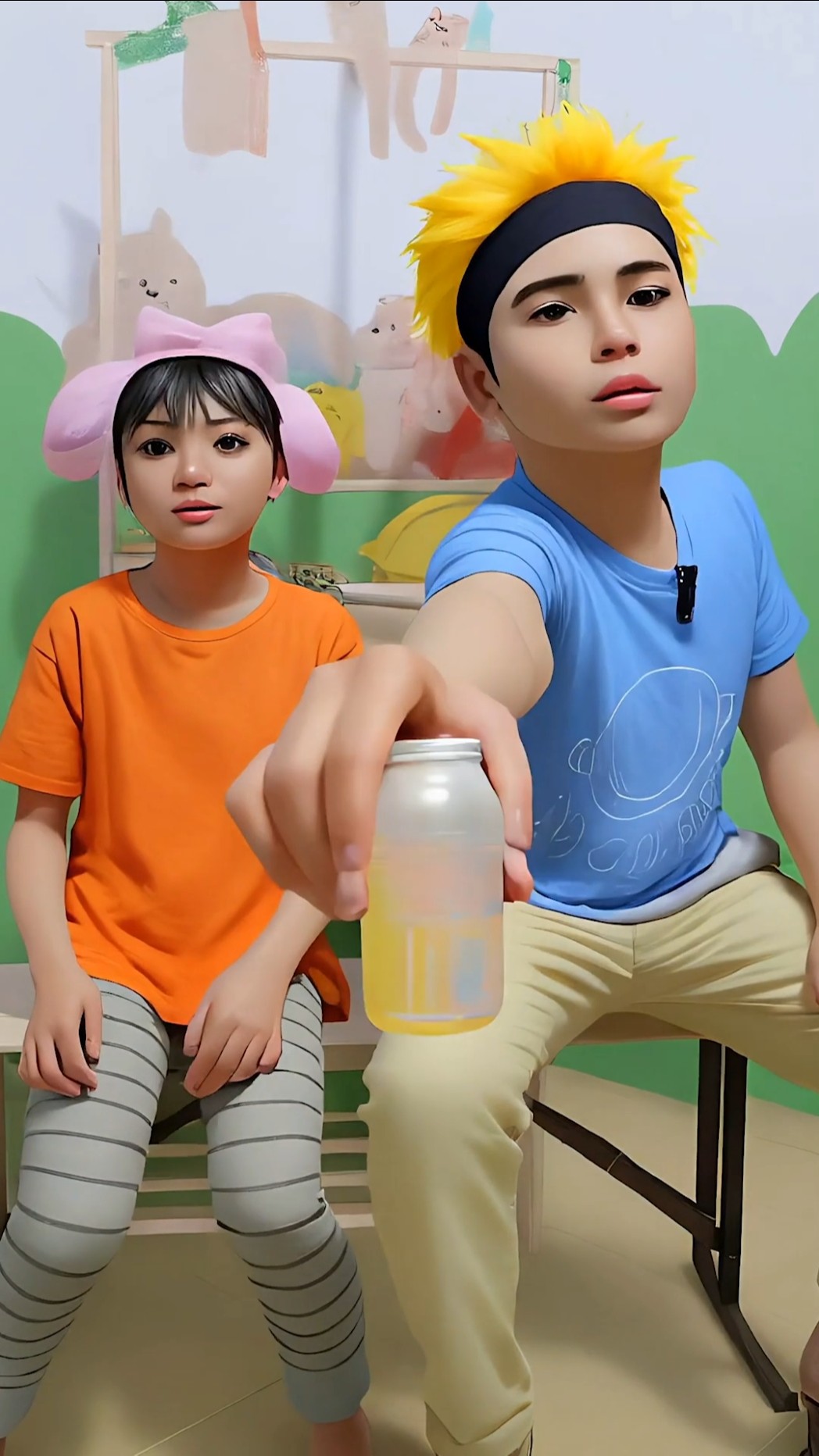 The dog is very thirsty - School Animation