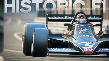 Realistic TV View | Kimi Räikkönen Driving F1 1978 Lotus 79 at Monaco Historic GP | #AssettoCorsa