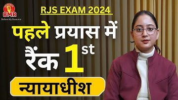 RJS Topper Reveals Secret Strategies | Radhika Bansal  | Biraj Mohan Ramawat | Talks with BMR