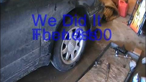Front Wheel Bearing Replacement Audi A6