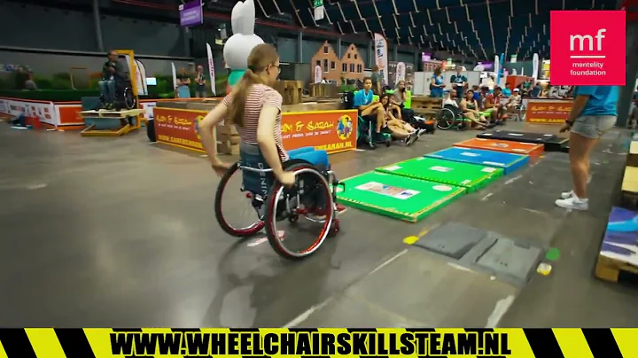 Wheelchair skills contest 2022 Rookies  Wendy