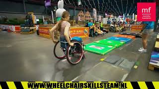 Wheelchair skills contest 2022 Rookies  Wendy