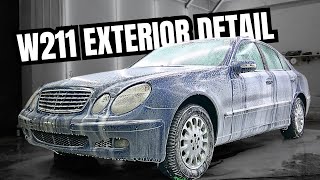 Exterior Detailing On This Mercedes W211 - Car Detailing