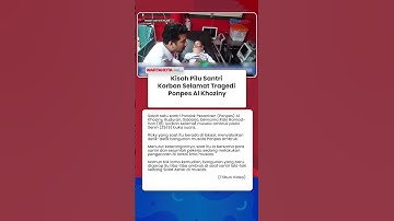 Kisah Pilu Santri Korban Selamat Tragedi Ponpes Al Khoziny