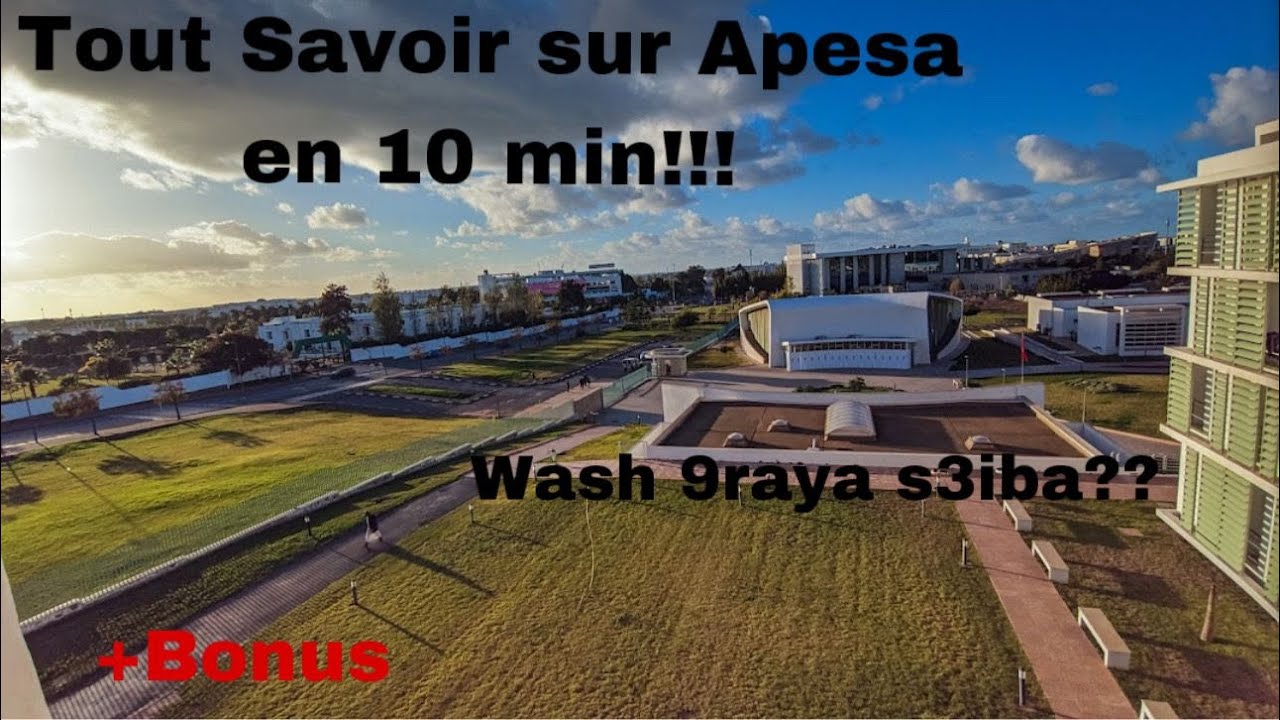 TOUT SAVOIR SUR APESA EN 10MIN !!!!