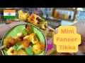 Miniature Paneer Tikka | Mini Paneer Tikka | ホントに食べれるミニチュア料理 | インド料理