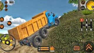Backhoe Loader JCB Simulator Gameplay - Indian Vehicle Truck JCB Driving - Android Gameplay