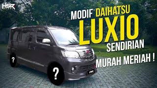 Daihatsu luxio paling terang fokus nyorot lebar tembus hujan no silau double Auto1 HID Proji 3.0 FMC